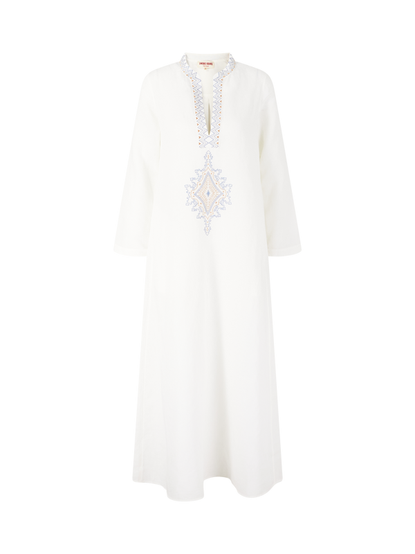 Kaftan 'Jenna' Weiß