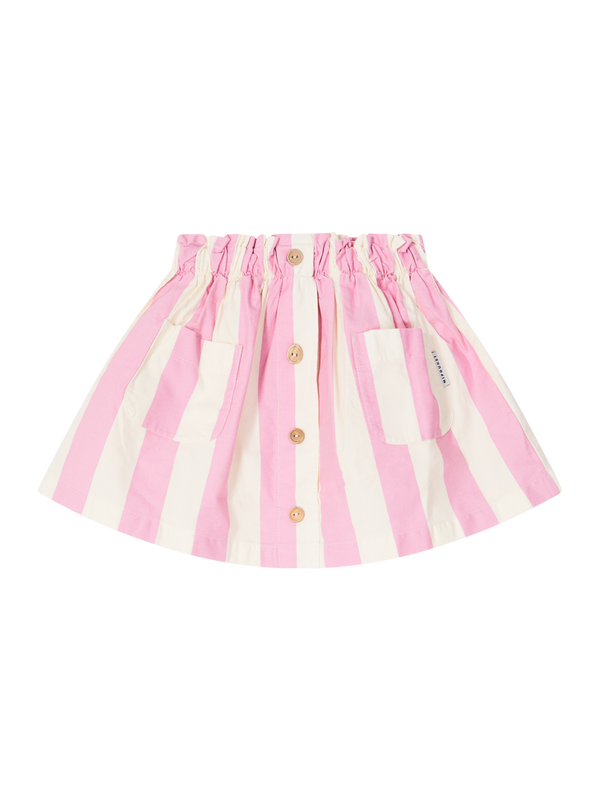 Gestreifter Rock 'Claude' Pink