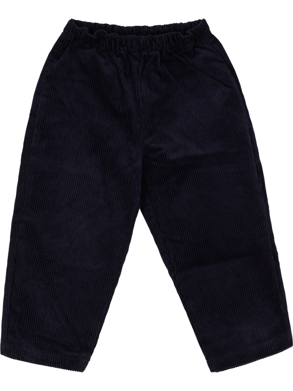 'Sully' Cord Trousers, Navy Blue