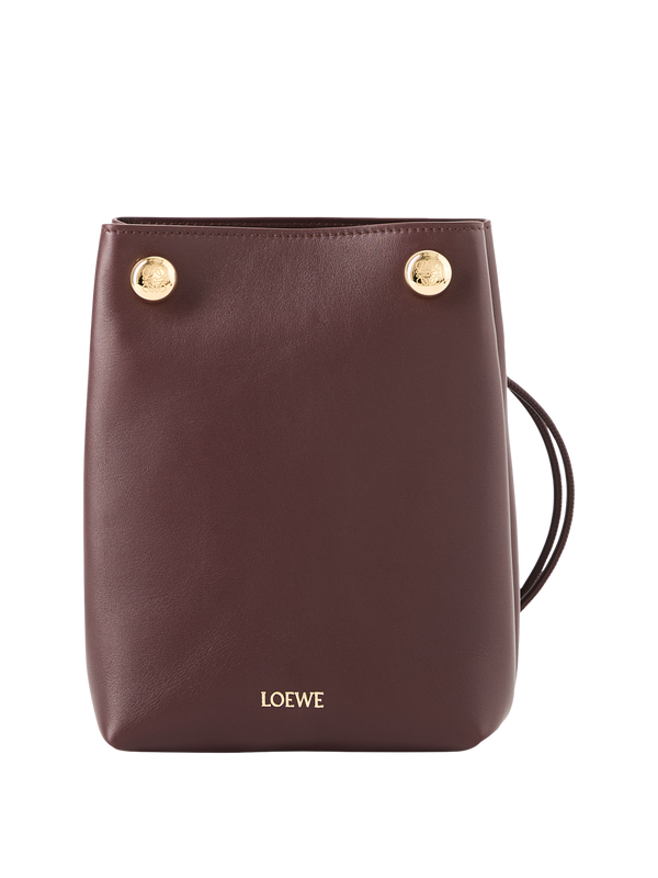 Umhängetasche 'Pebble Pouch' Dark Burgundy