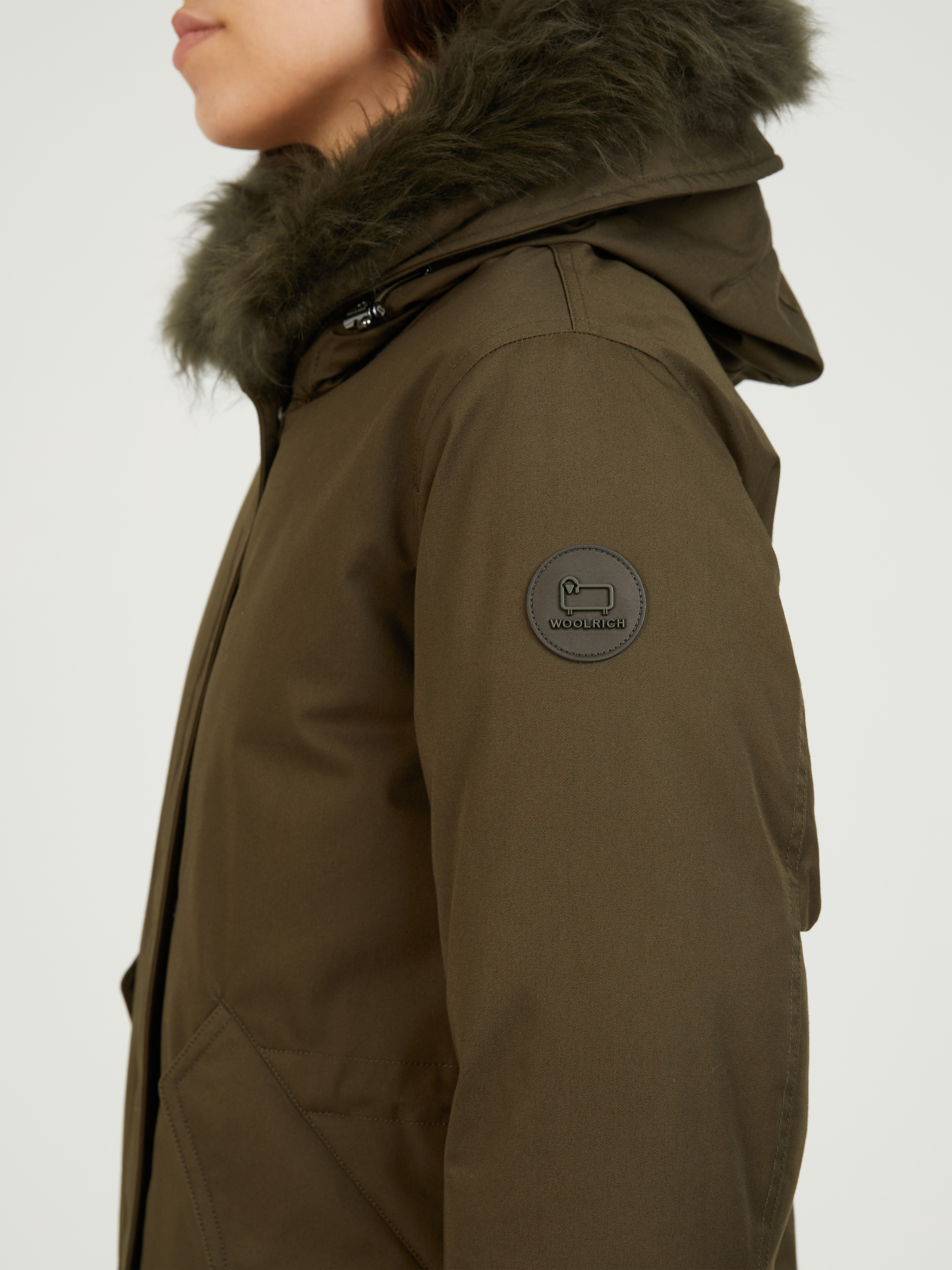 Woolrich Parka Khaki shops Größe M *wie neu*