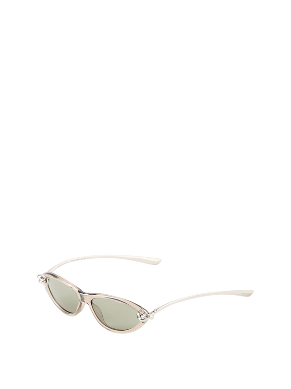 Sonnenbrille 'Knot' Cat Eye Beige