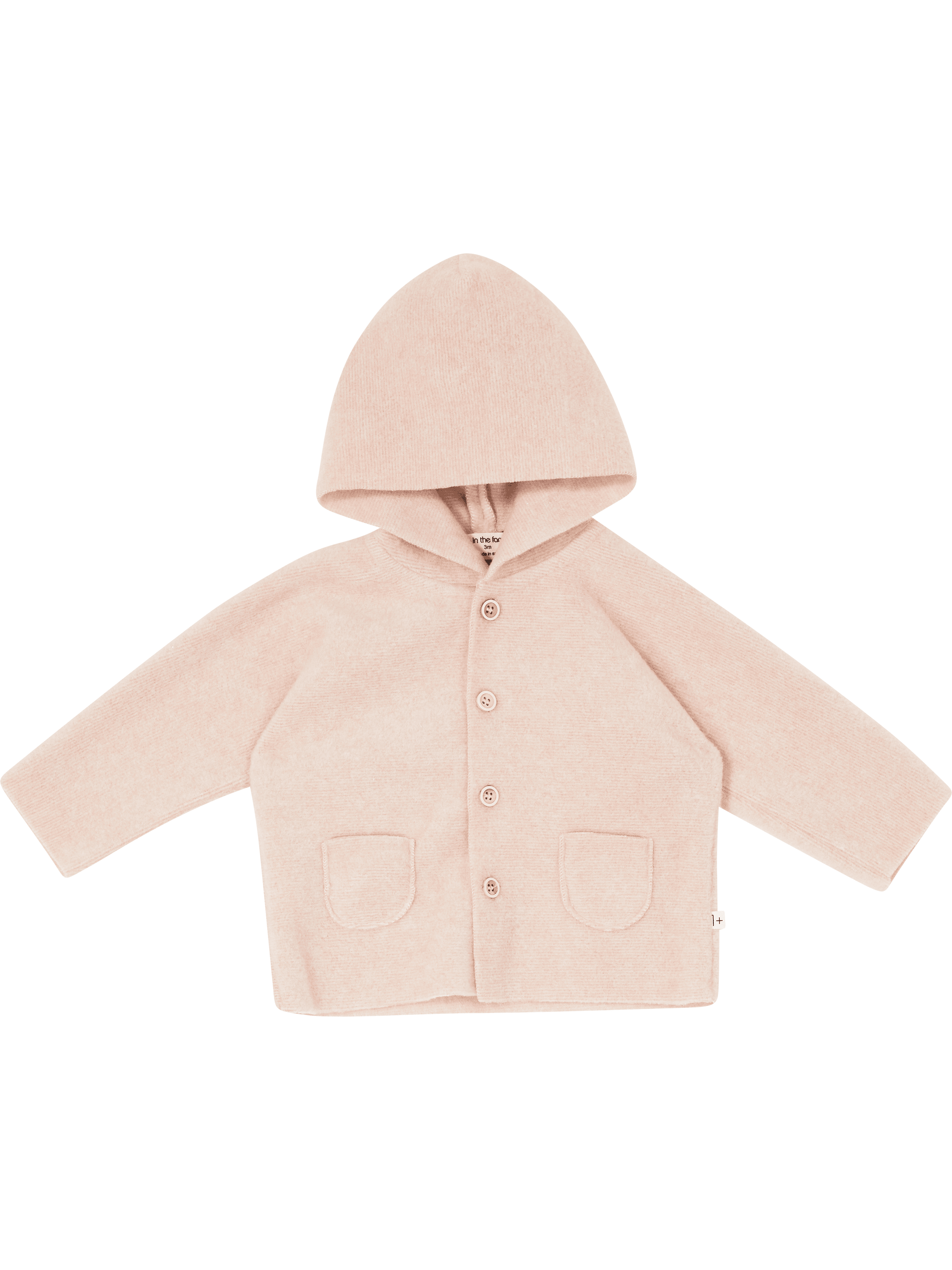 1+ in the family Kapuzenjacke 'Menton' Rosé, Produktansicht – UNGER.DE