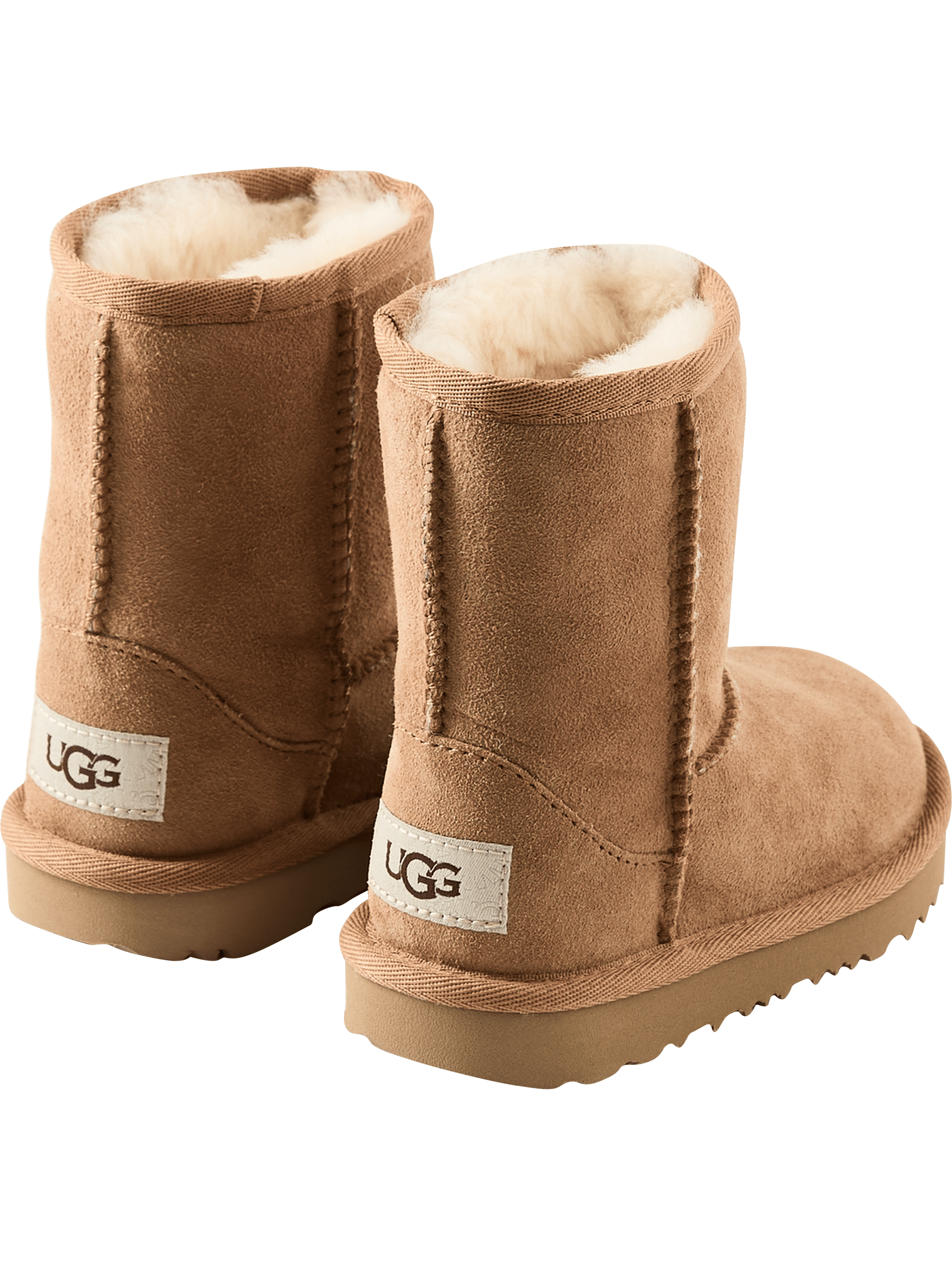 UGG Kids Boots 'Kids Classic II' Chestnut, Frontansicht – UNGER.DE