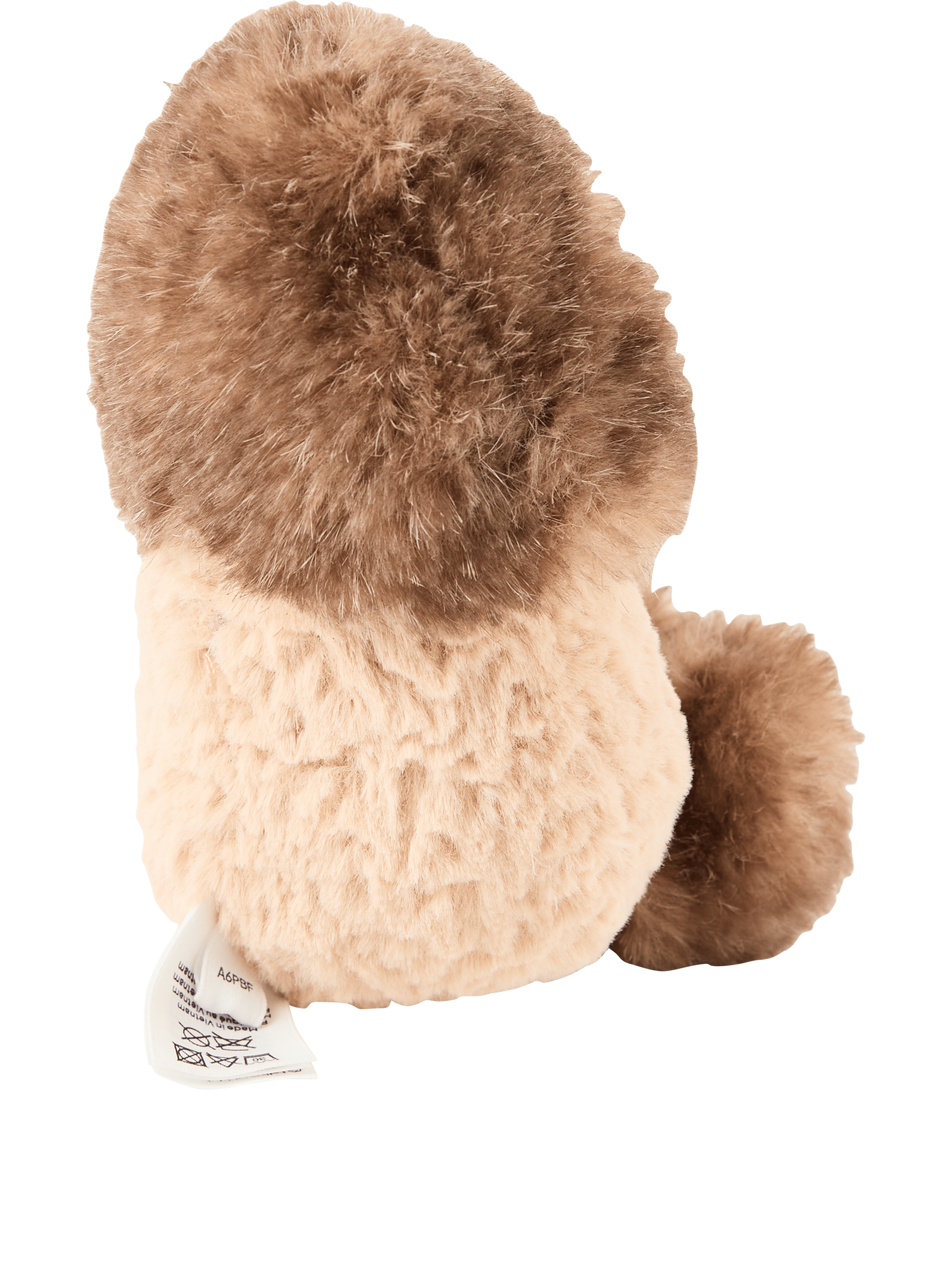 Jellycat Ltd Kuscheltier 'Amuseables Peanut Yeti Outfit' Crème, Frontansicht – UNGER.DE