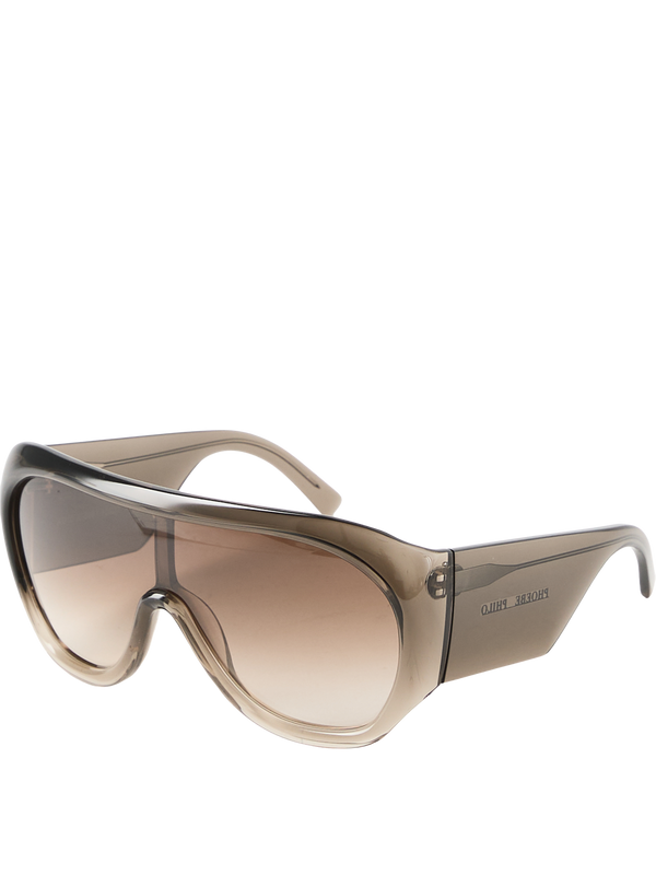 Oversize Sonnenbrille 'Bombé' Braun
