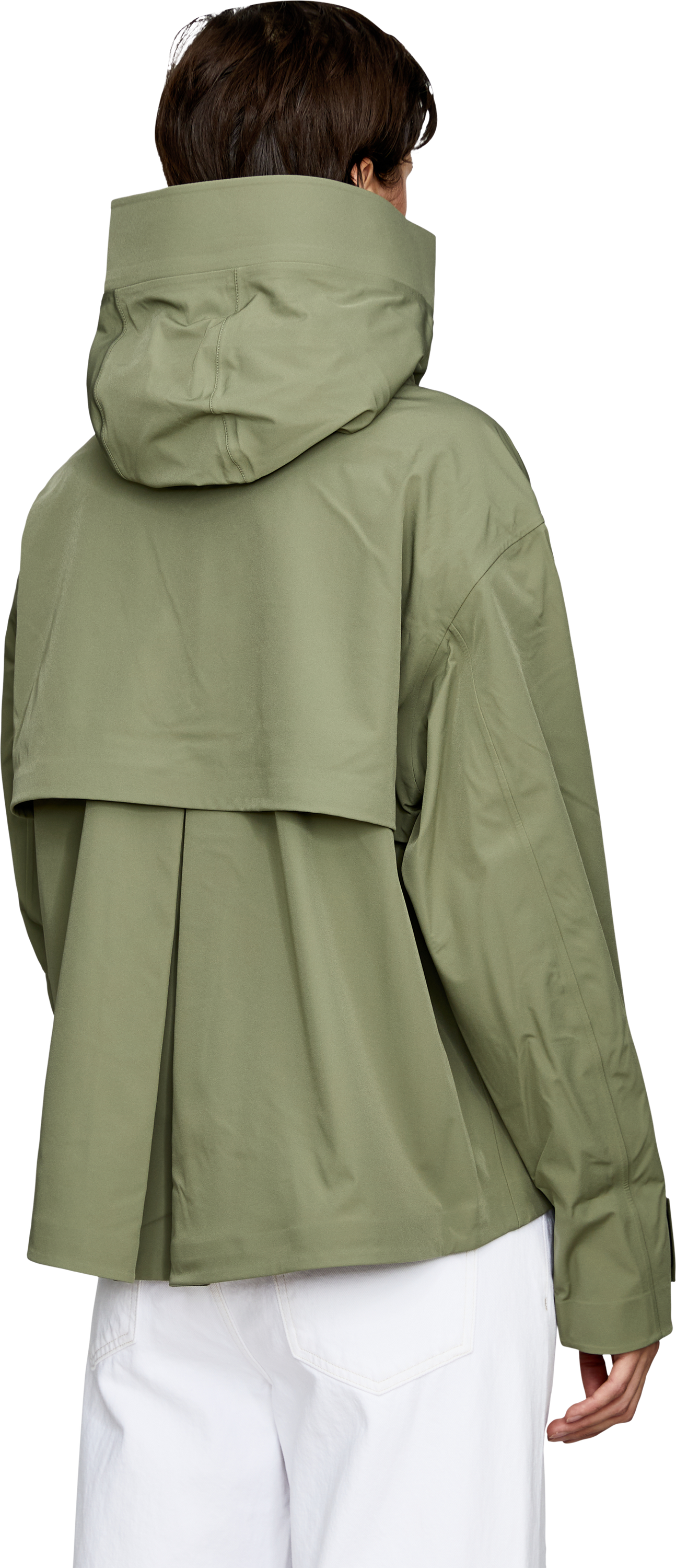 Canada Goose Regenjacke 'Tofino' Olivgrün, Rückansicht – UNGER.DE
