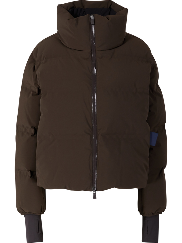 Stepp-Daunenjacke 'Short' Dunkelbraun