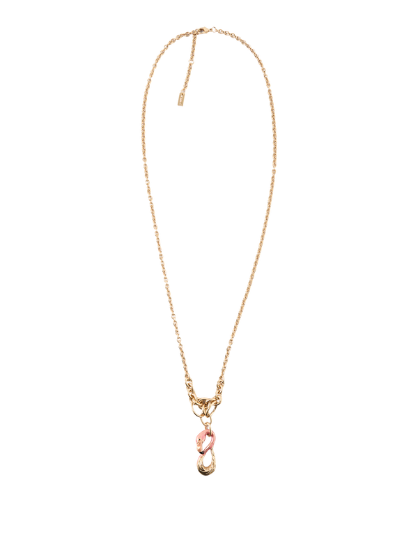 Halskette 'Tropicus' mit Anhänger Pink