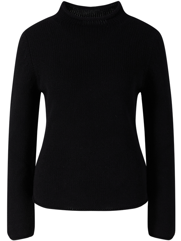 'Zimara' Nero cashmere jumper