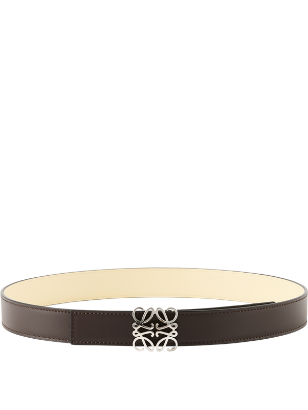 Gürtel 'Anagram Bombee' Dark Chestnut/Vanilla