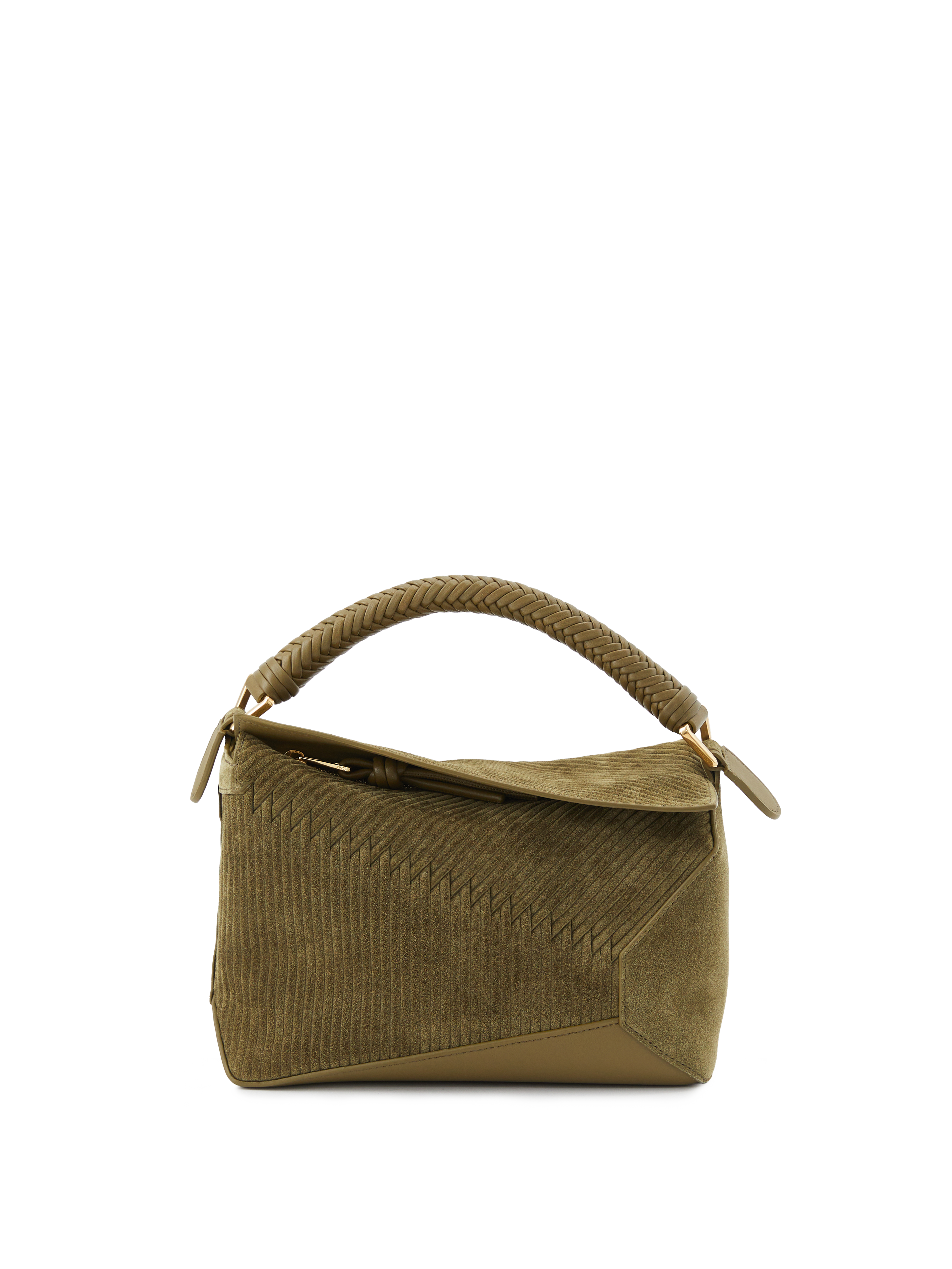 Handtasche 'Puzzle Edge Small Diamond' Khaki