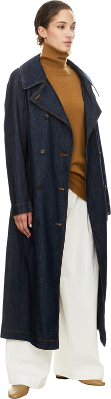 Cashmere jumper with a stand-up collar – Cumin