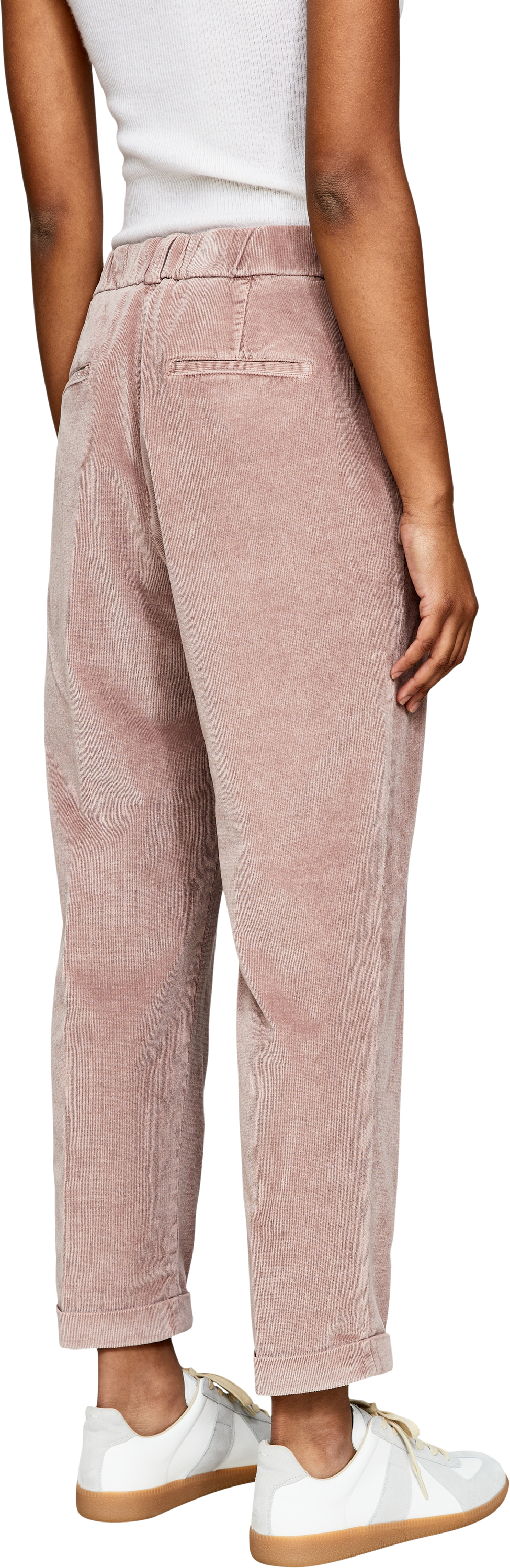 Peserico Cordhose Rosé, Rückansicht – UNGER.DE