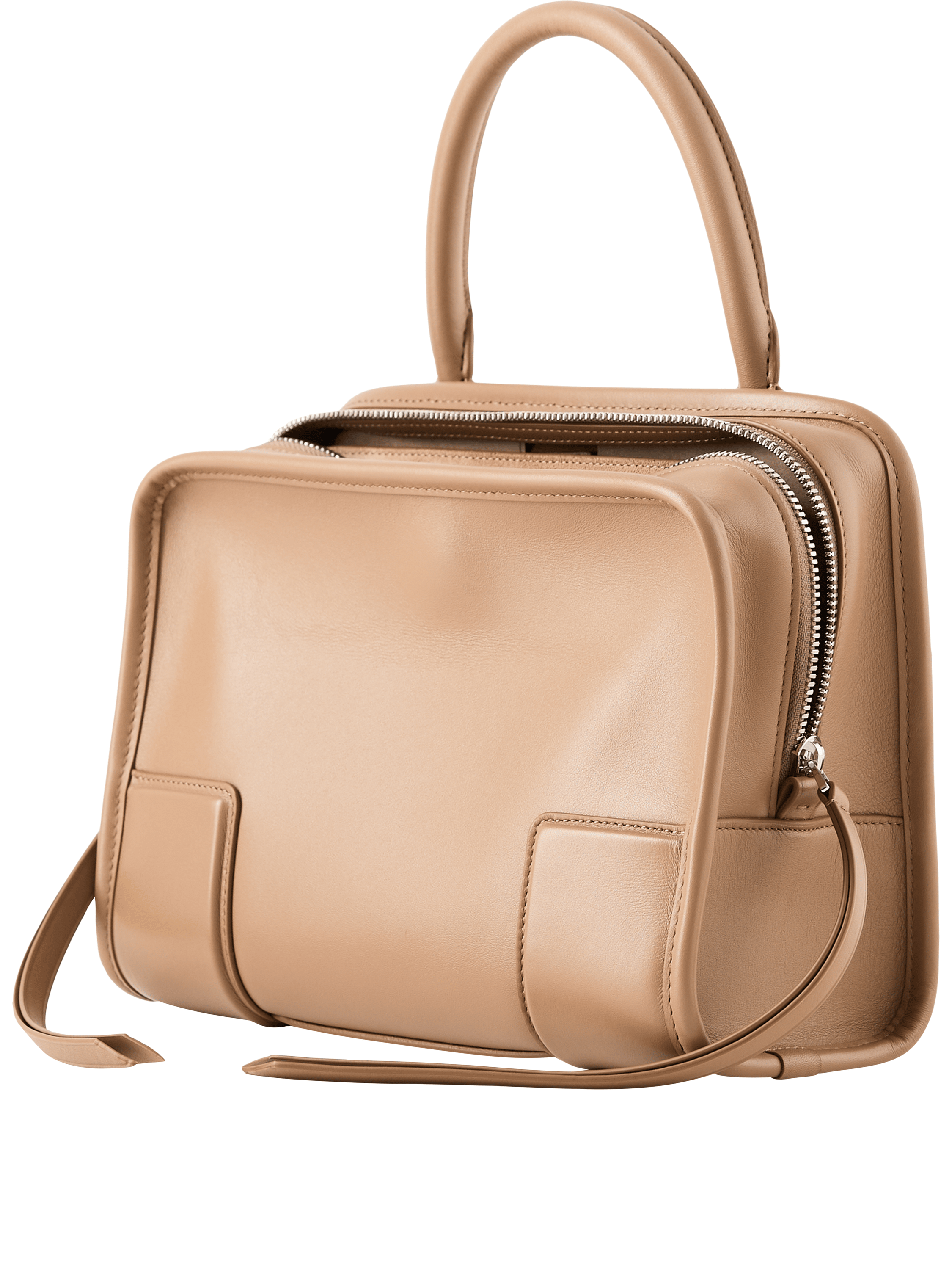 LOEWE 'Amazona 180 Small' handbag in Mocha, Front view – UNGER.DE