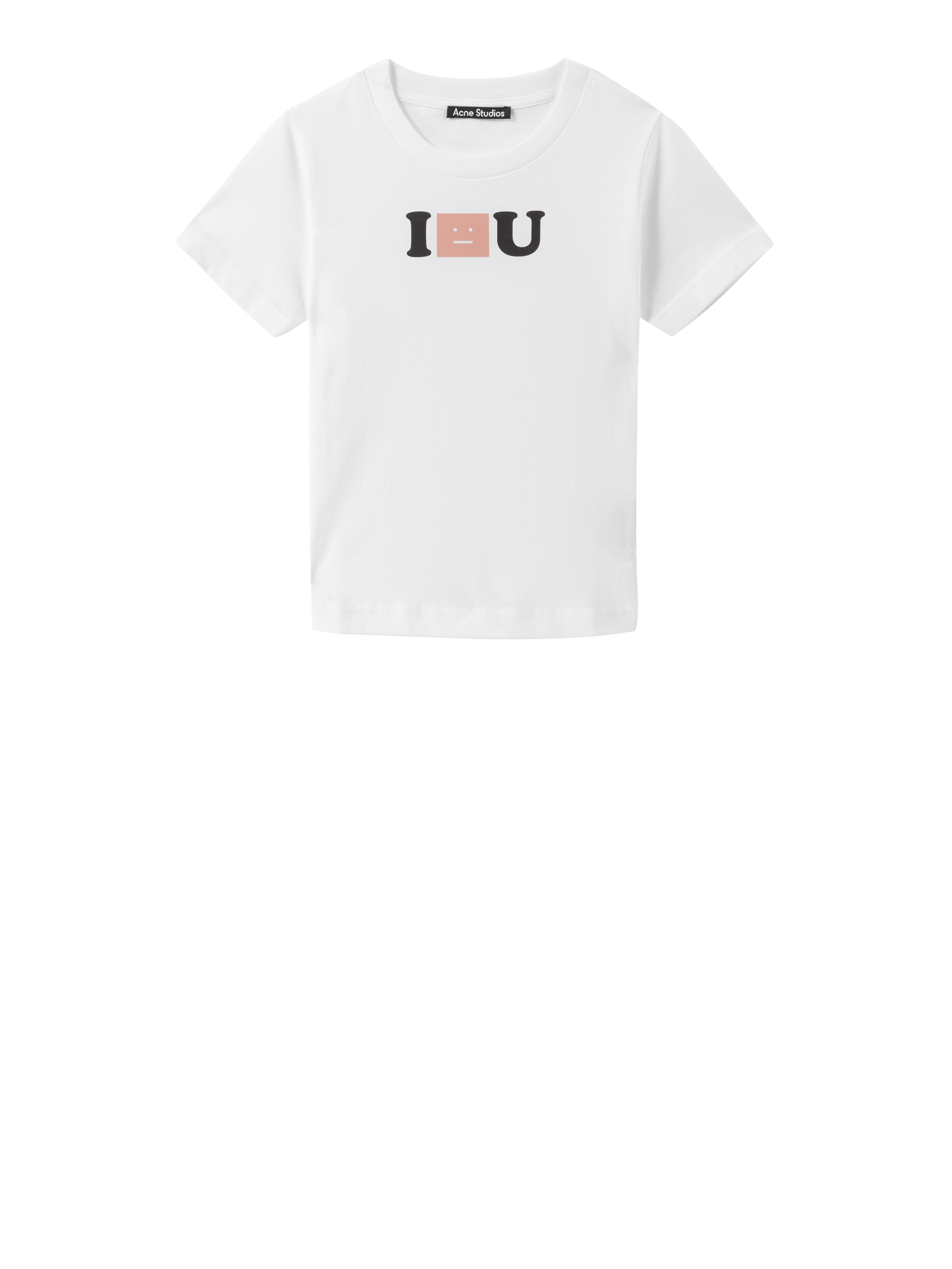 T-Shirt mit Logo-Print Weiß