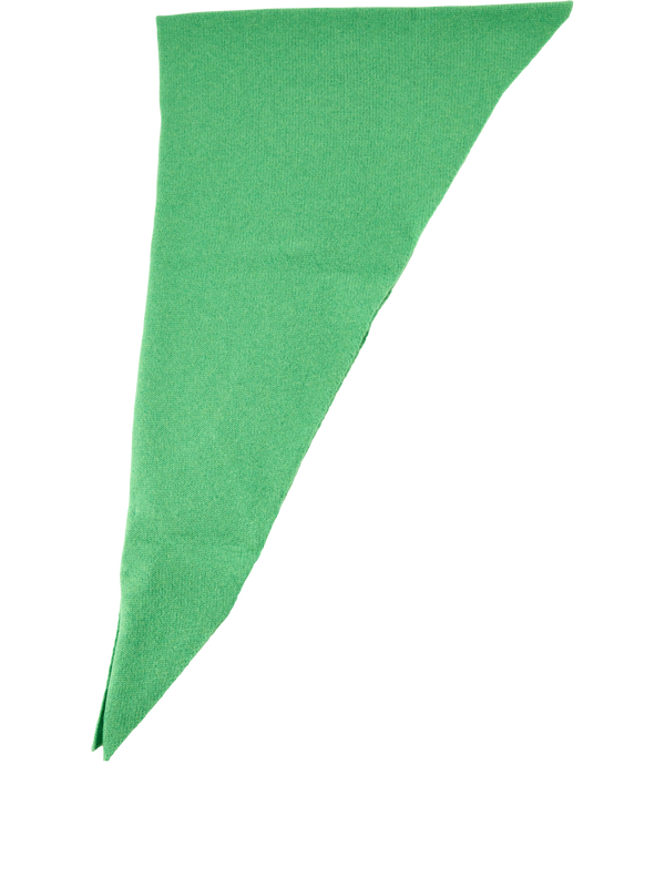 Dreiecksschal aus Cashmere 'Florianne' Basilico