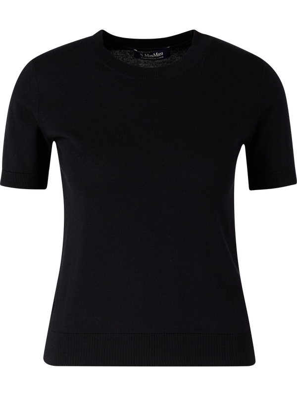 Kurzarmpullover 'Giulietta' Schwarz