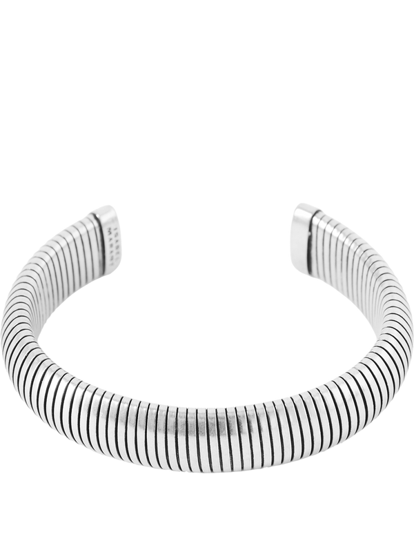 'Jonc' open bangle, silver