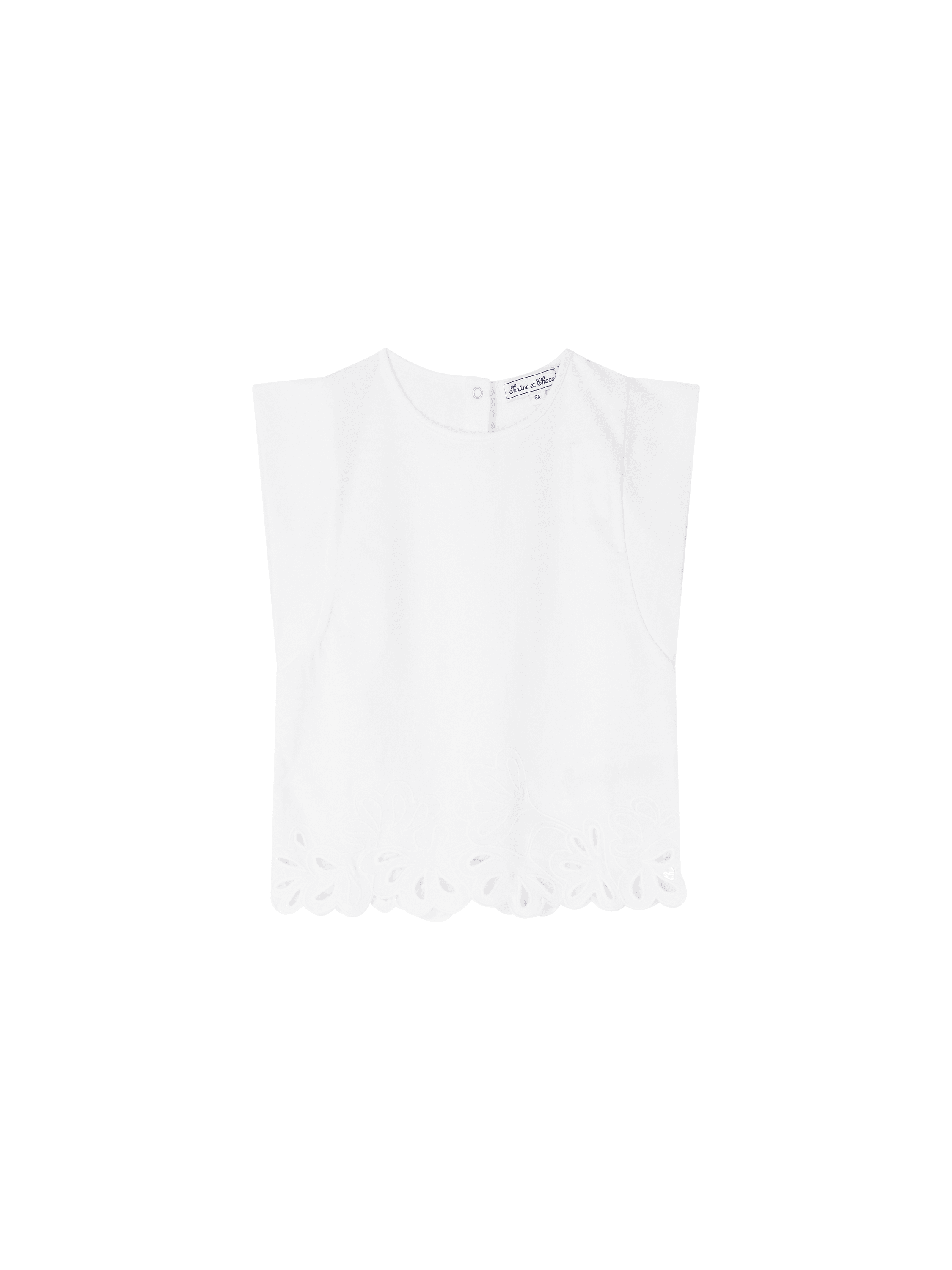 Tartine et Chocolat White T-shirt, Product view – UNGER.DE