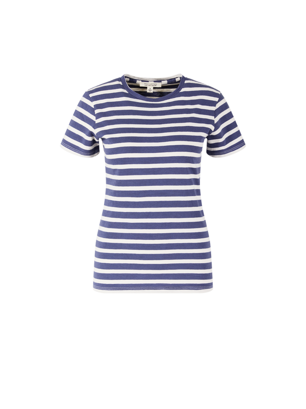 Gestreiftes T-Shirt 'Lana' Indigo