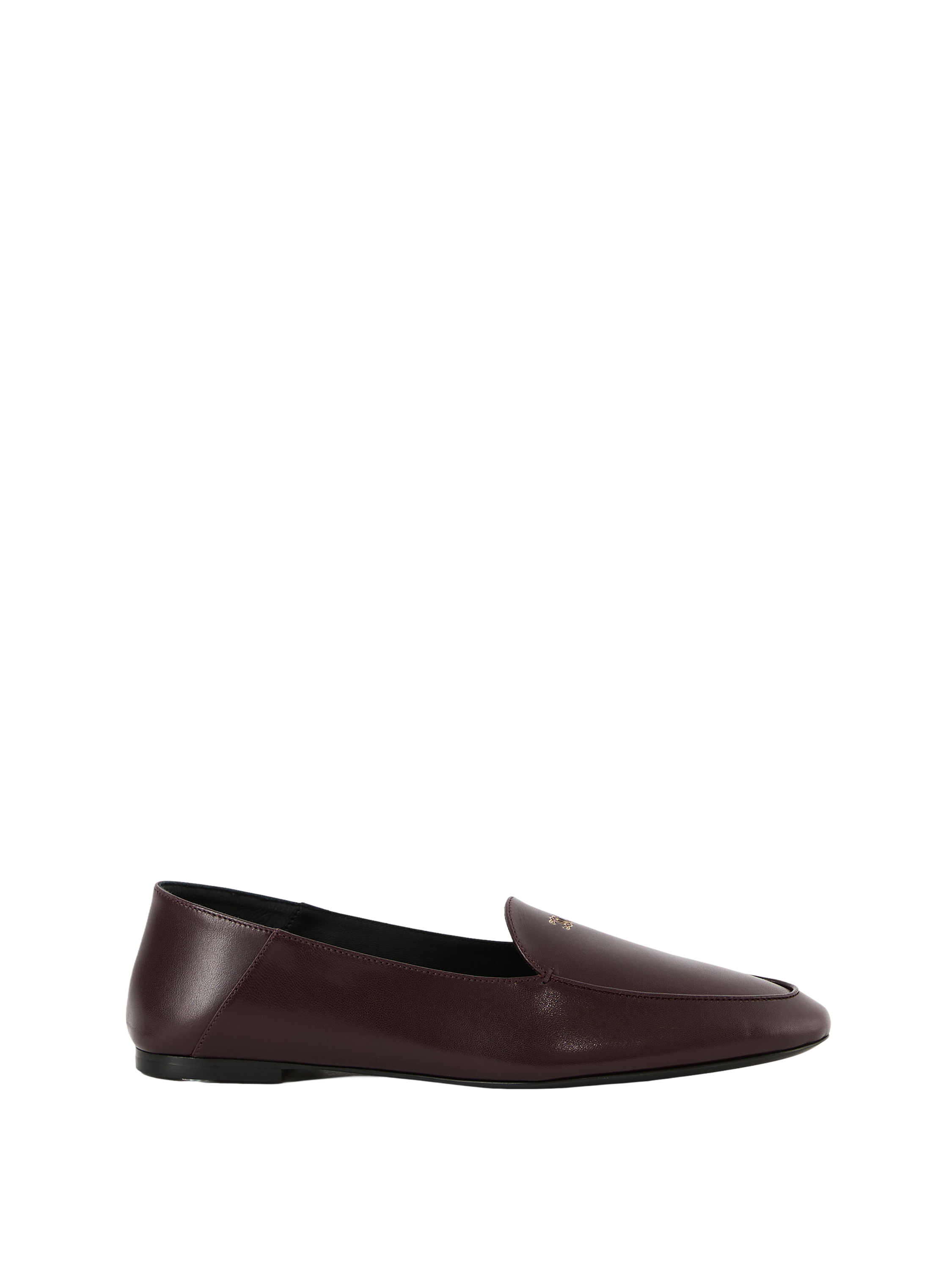 Slip-On Loafer aus Ziegenleder Bordeaux