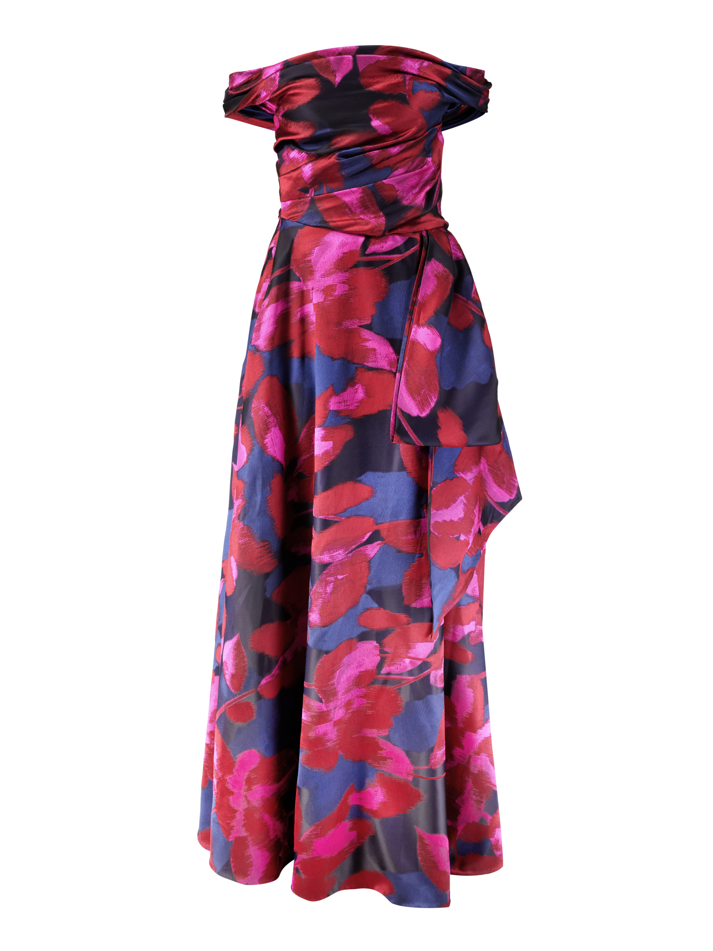 Talbot Runhof Abendkleid mit Wasserfallausschnitt Multi Damen Gr. 42