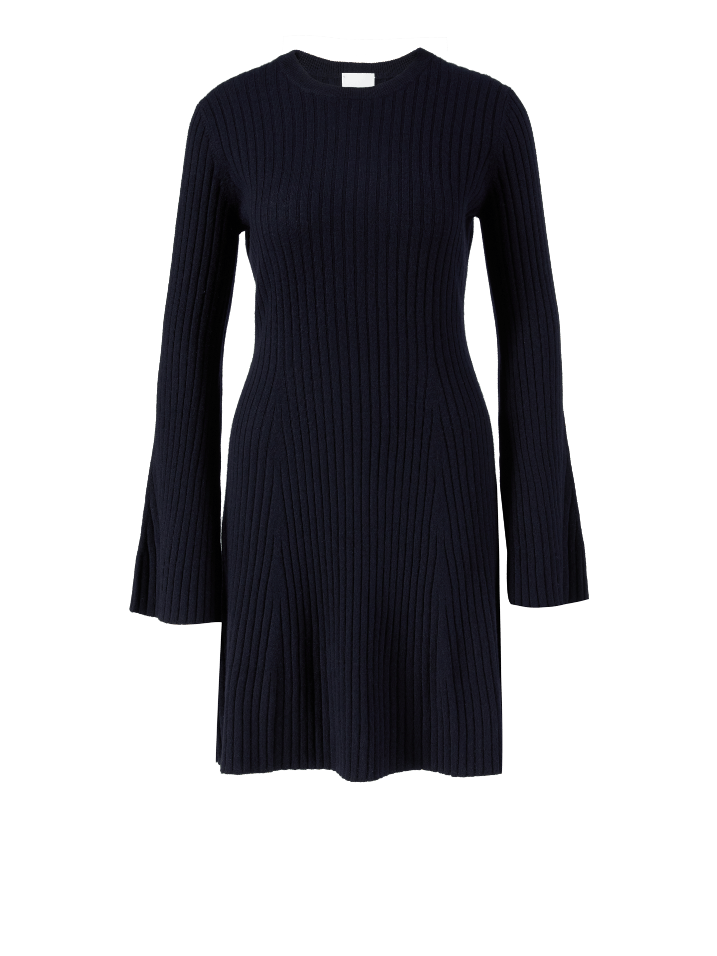 Allude Cashmere-Midikleid Marineblau Damen Gr. XL