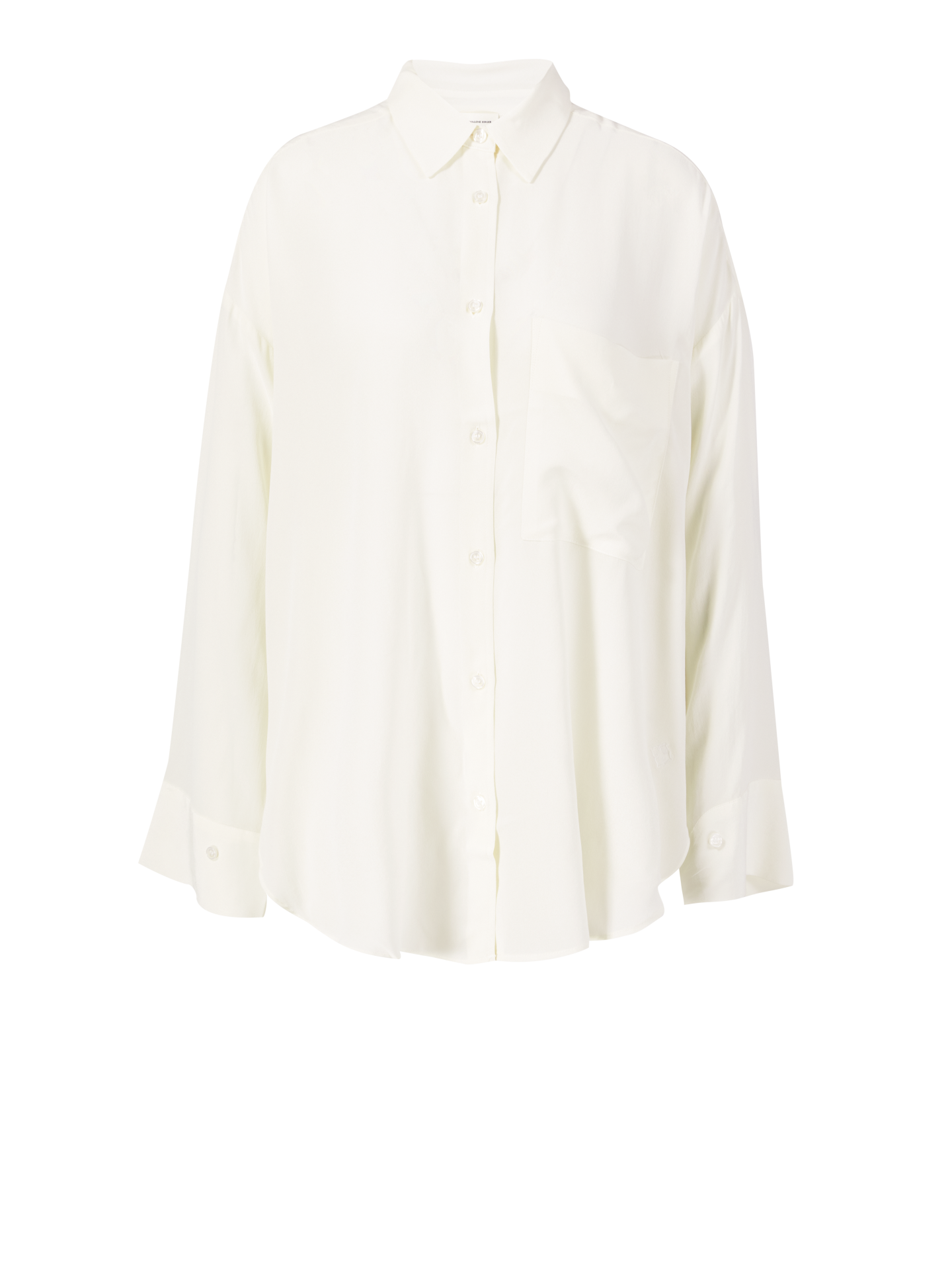 BY MALENE BIRGER Seidenbluse 'Derris' Crème Damen Gr. 36