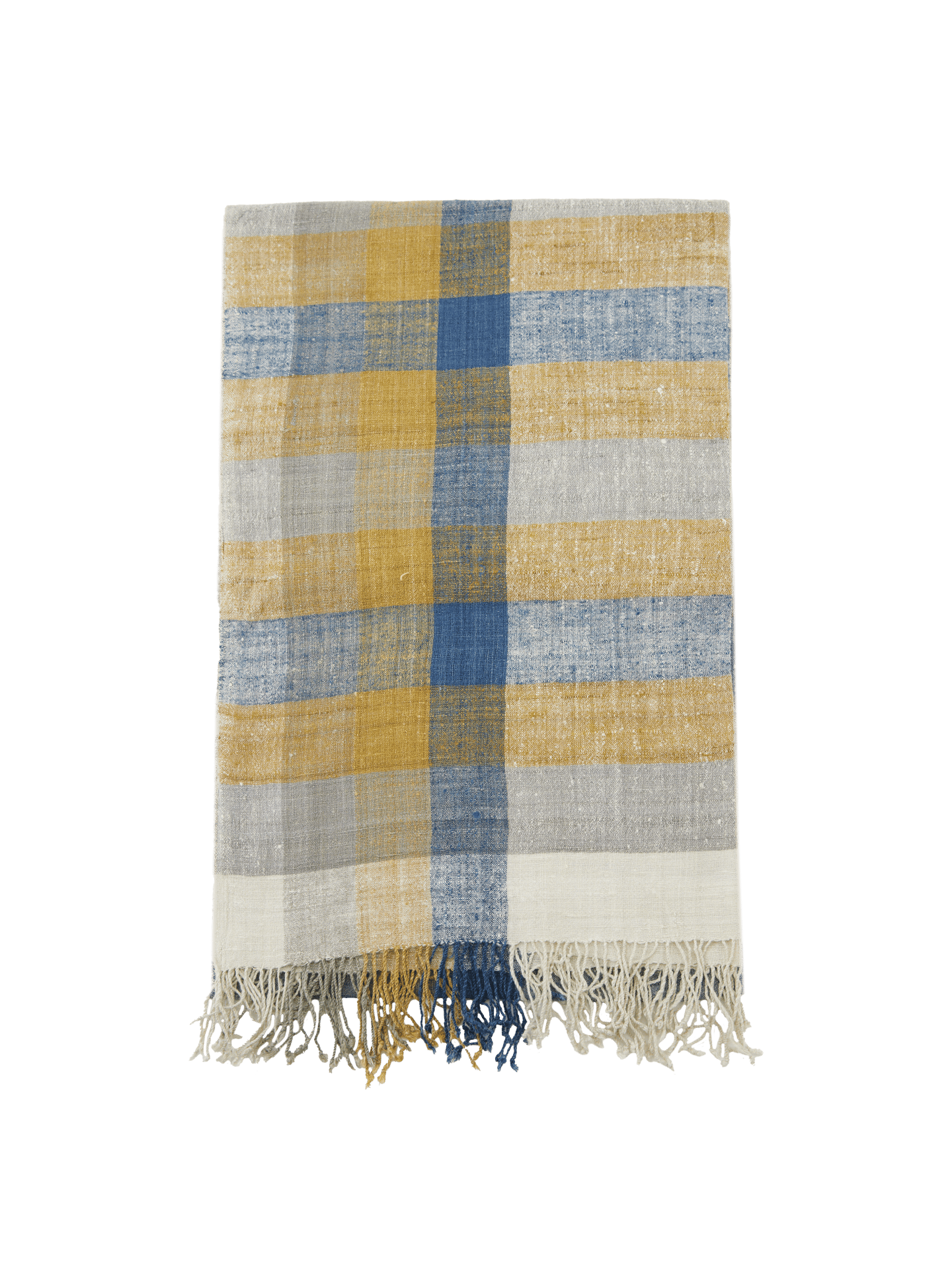 UNGER Collection Seidenschal Blau Damen