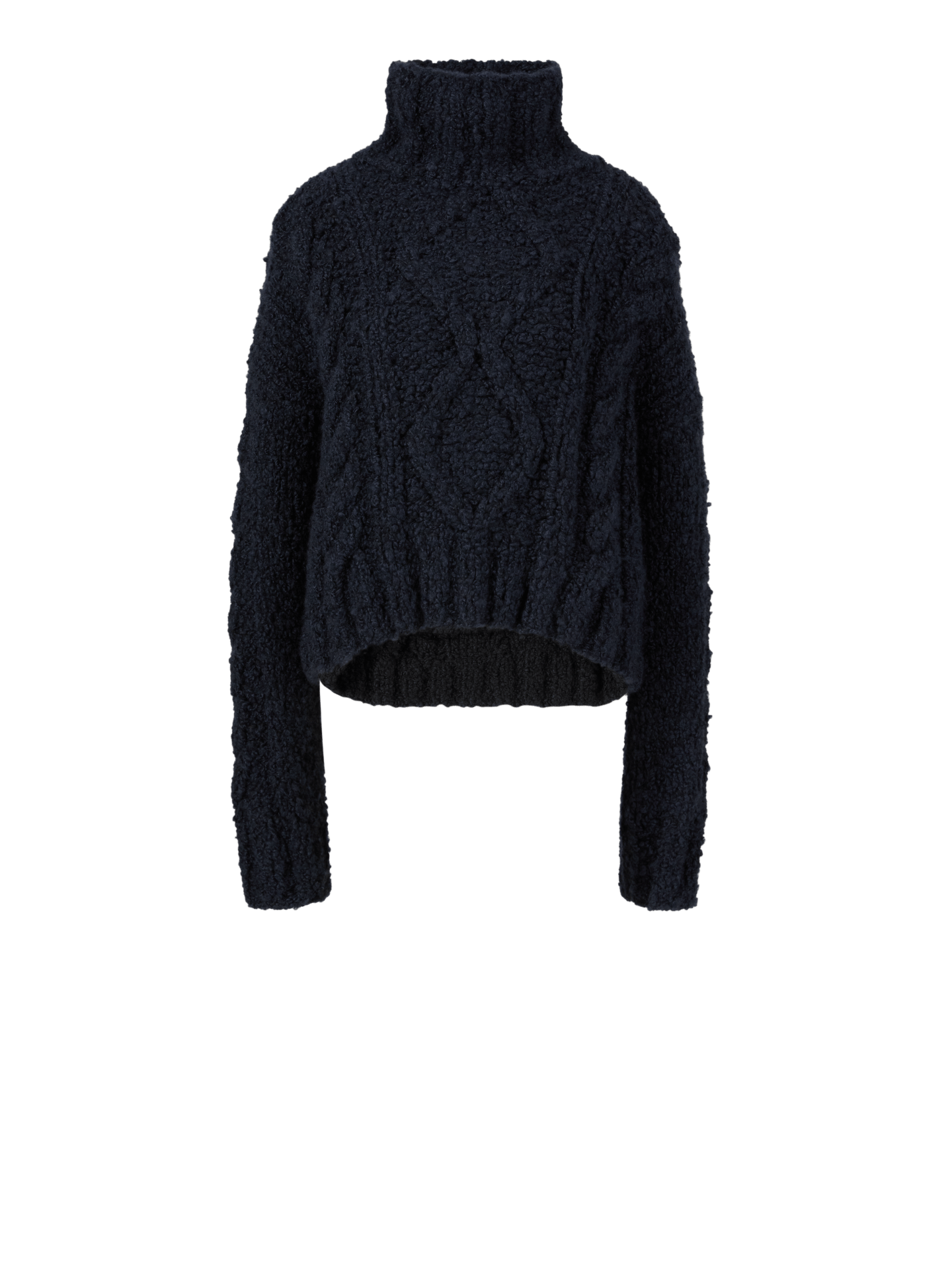 Ella Silla Cashmere-Pullover Marineblau Damen Gr. M/L