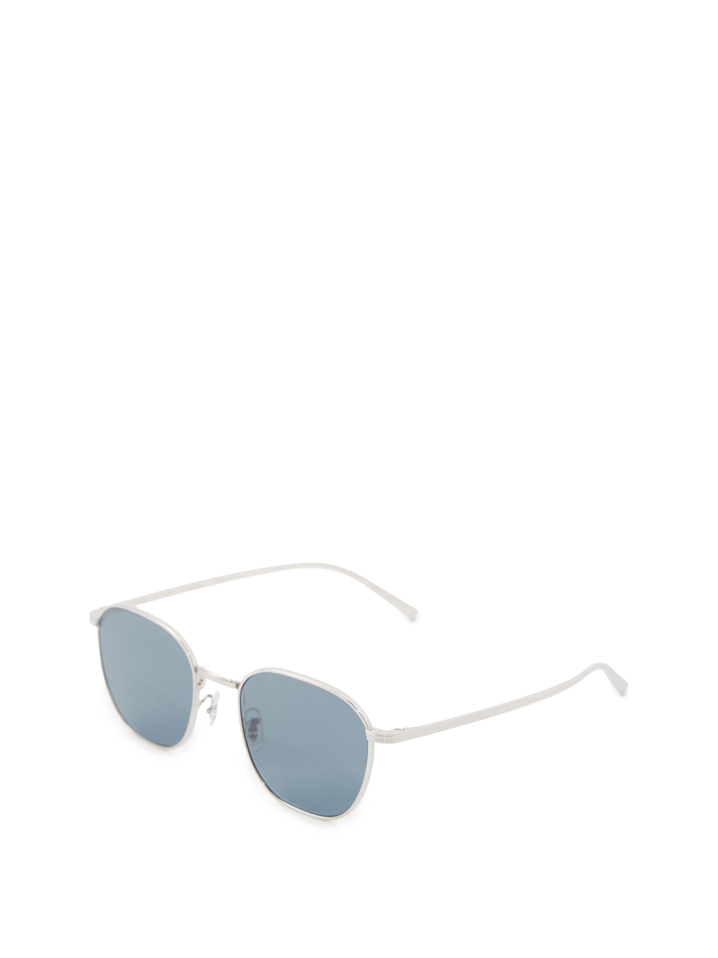 Oliver Peoples Sonnenbrille 'Rynn' Blau/Silber Damen Gr. 49
