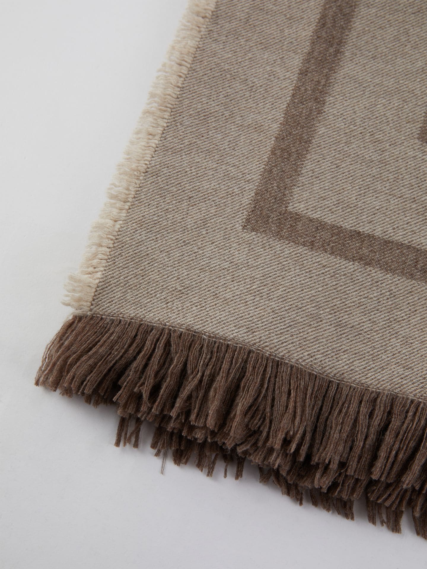 TOTEME Woll-Schal Beige Damen