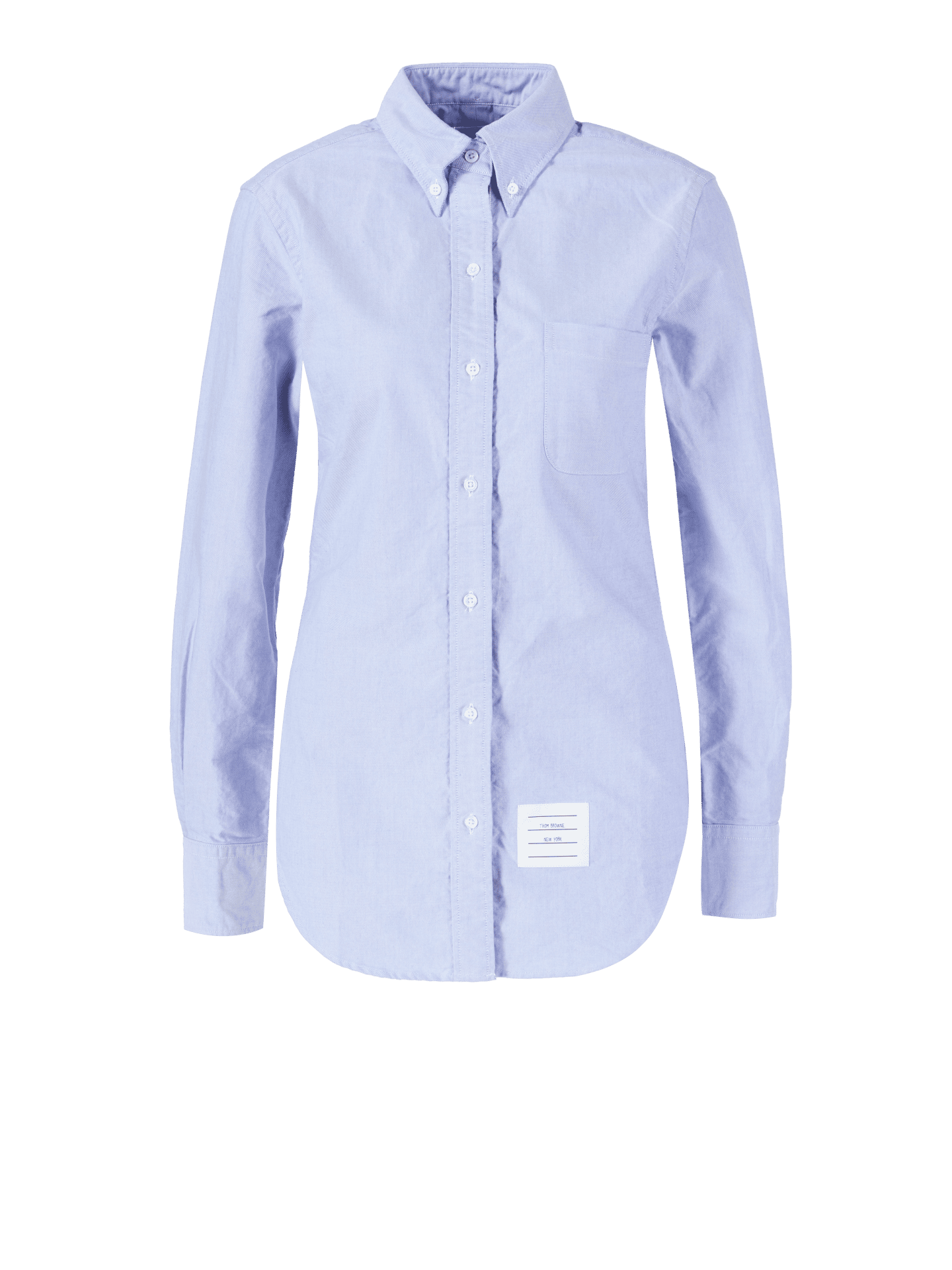 Thom Browne Baumwollhemd Hellblau Damen Gr. 42