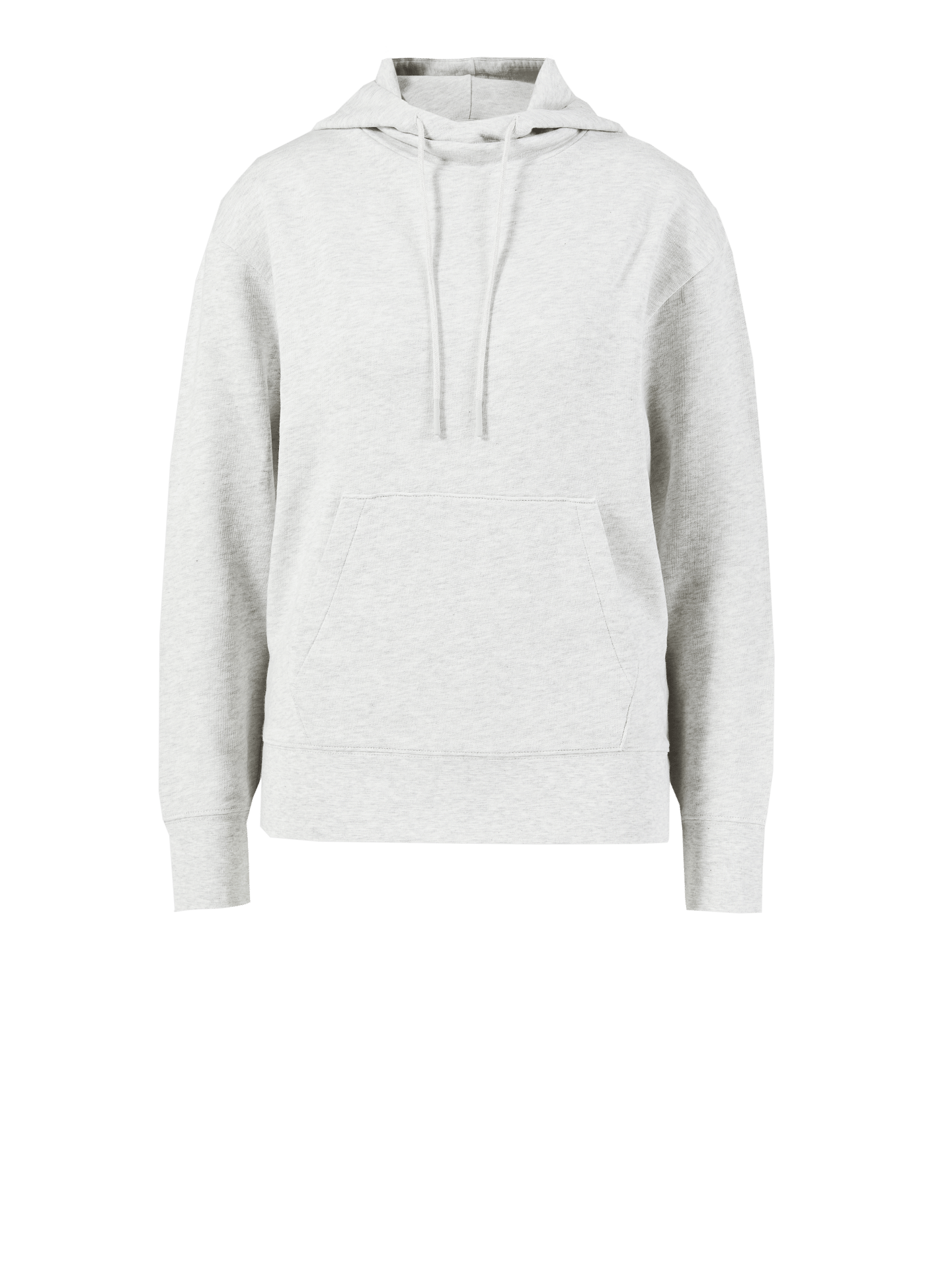Vince Baumwollpullover mit Kapuze Grau Damen Gr. S