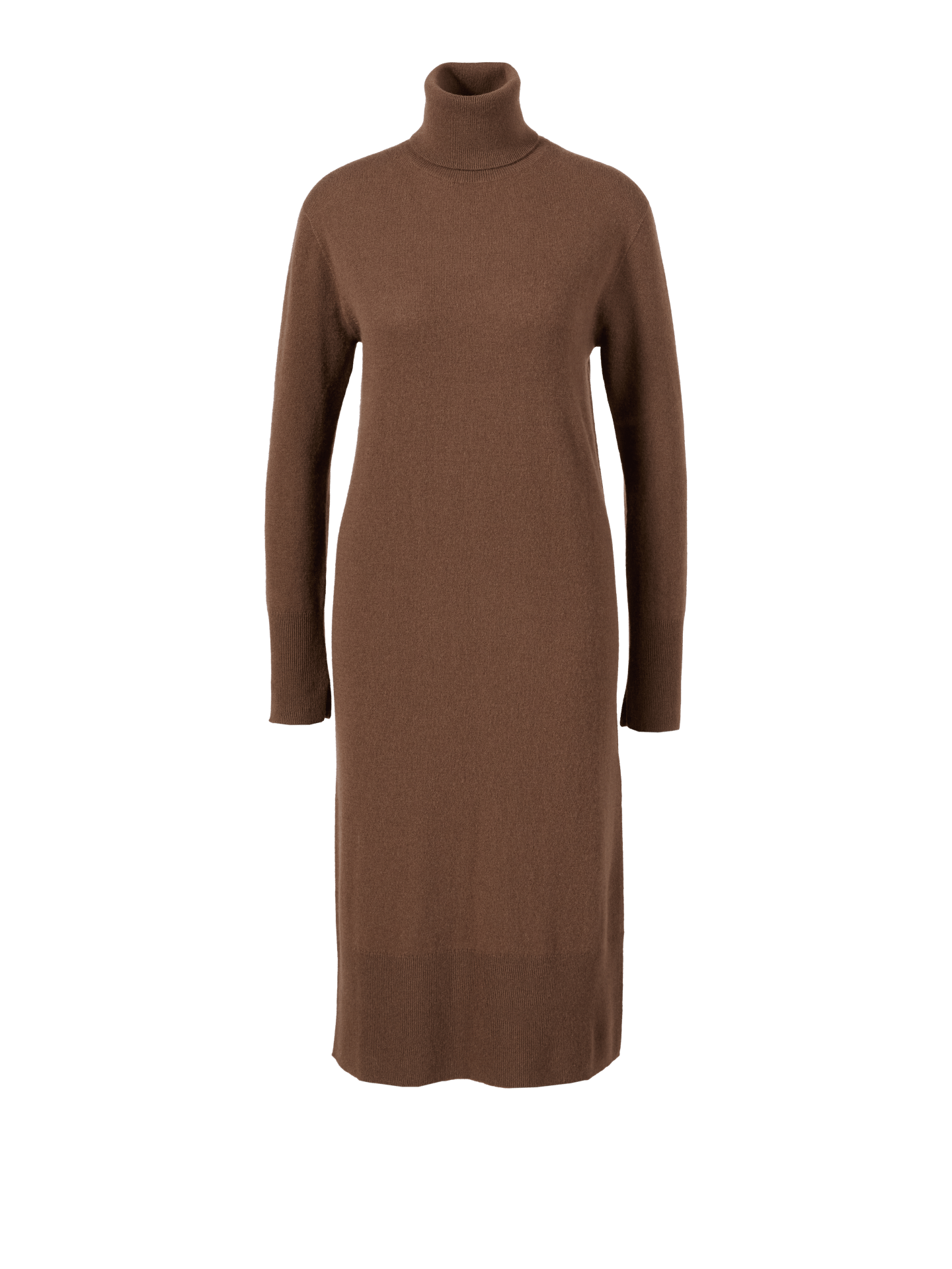 Joseph Cashmere-Midikleid 'Light Pur' Braun Damen Gr. L
